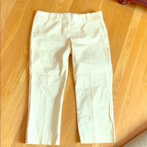 J crew size 8 city fit cropped pants